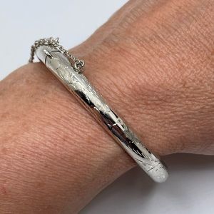 Sterling Hinge Bracelet! 7.76 Grams